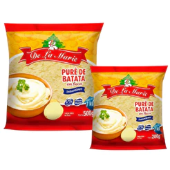 Pure de Batata Instânteneo Zero Lactose Vegano DeLaMarie