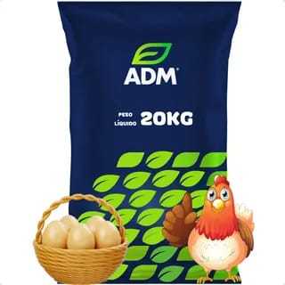 nucleo de postura ADM 20 kg eleito um dos melhores nucleo de postura pelos criadores em Oferta na Shopee