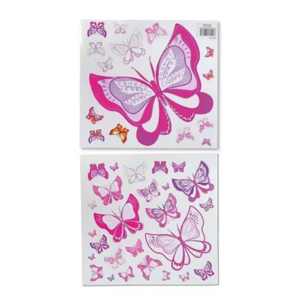 Adesivo Geladeira Parede Moveis Sala banheiro box Borboletas Rosa em Oferta na Shopee