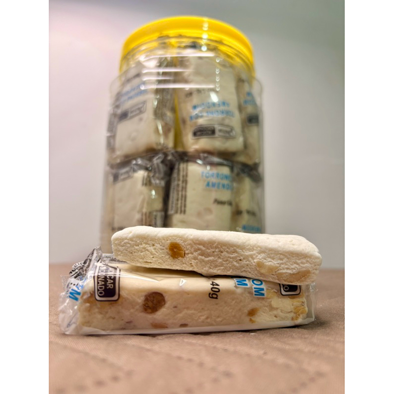 Detalhes do Doce Torrone com amendoim  800g 20 unidades