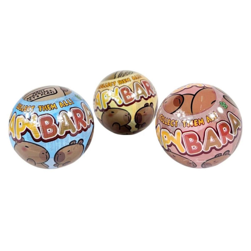 Cápsula Surpresa Capivara Colecionável — Brinquedo Fofo Infantil | Abra e Descubra!