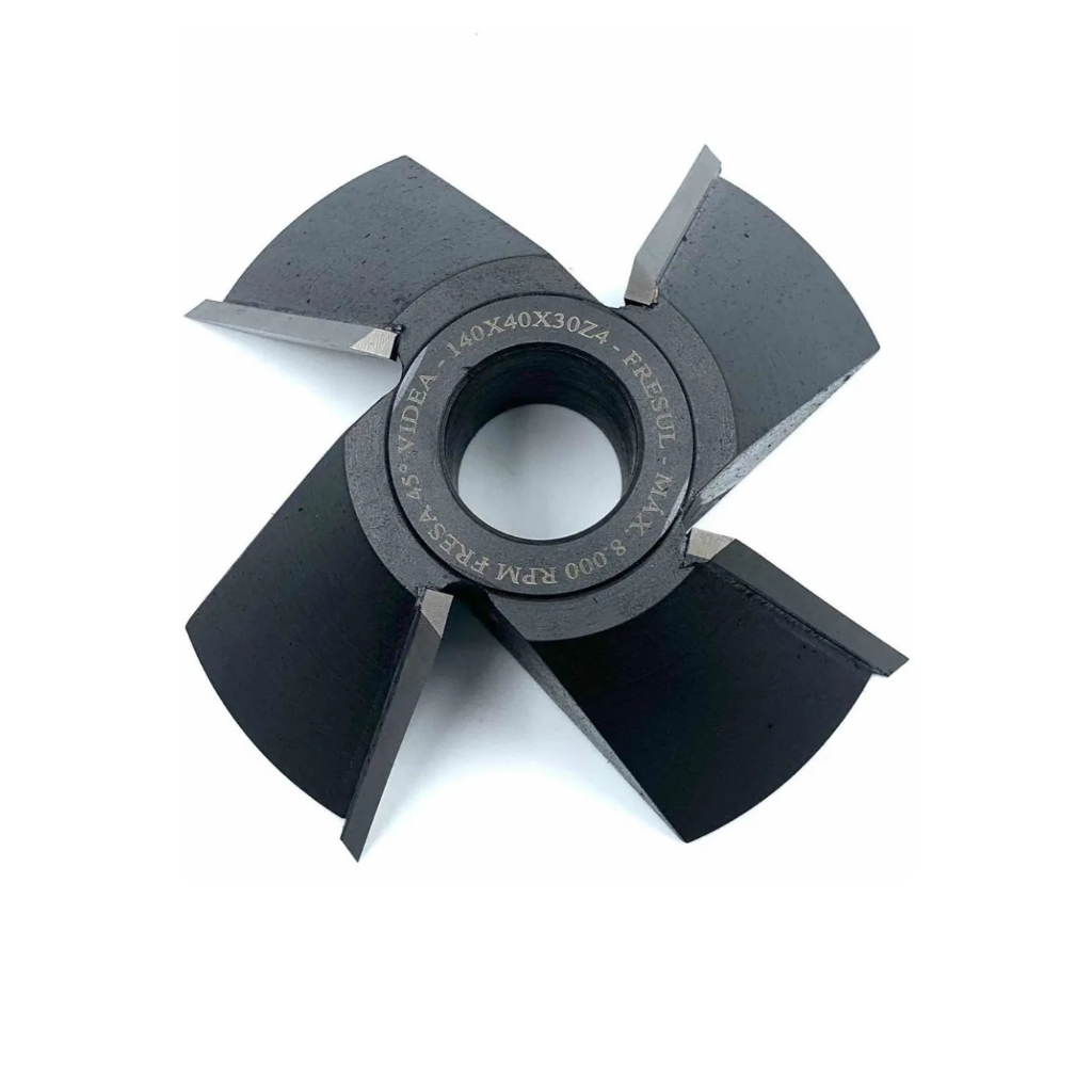 Fresa Meia Esquadria 45 Graus 40mm Para Tupia