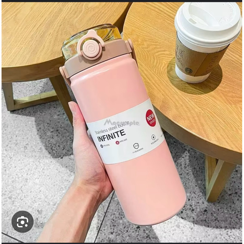 Garrafa Térmica Inox 1200ML Com Alça - Com Dois Bicos — imagem 2 de 2