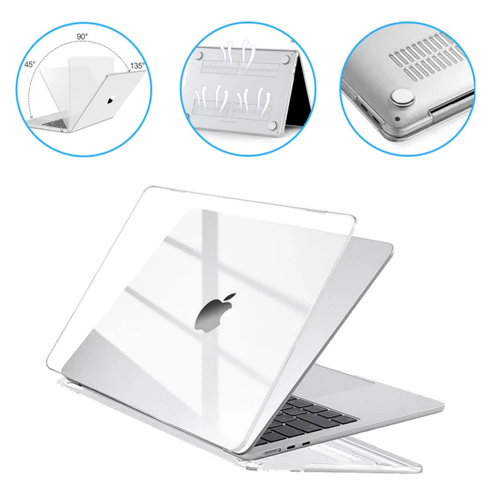 Capa Case Transparente para Macbook Air Pro