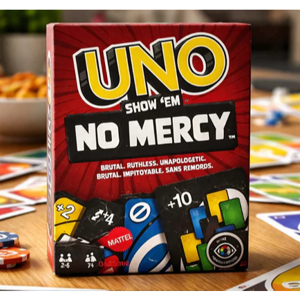 Jogo de Cartas Uno Mercy – Diversão Garantida para Toda a Família