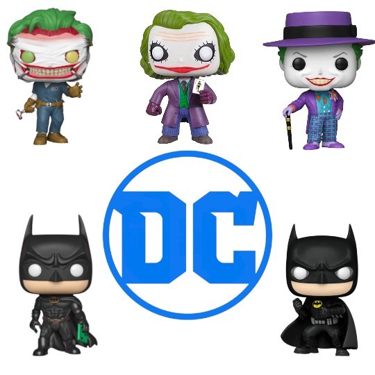 Bonecos Colecionáveis DC – Batman & Coringa