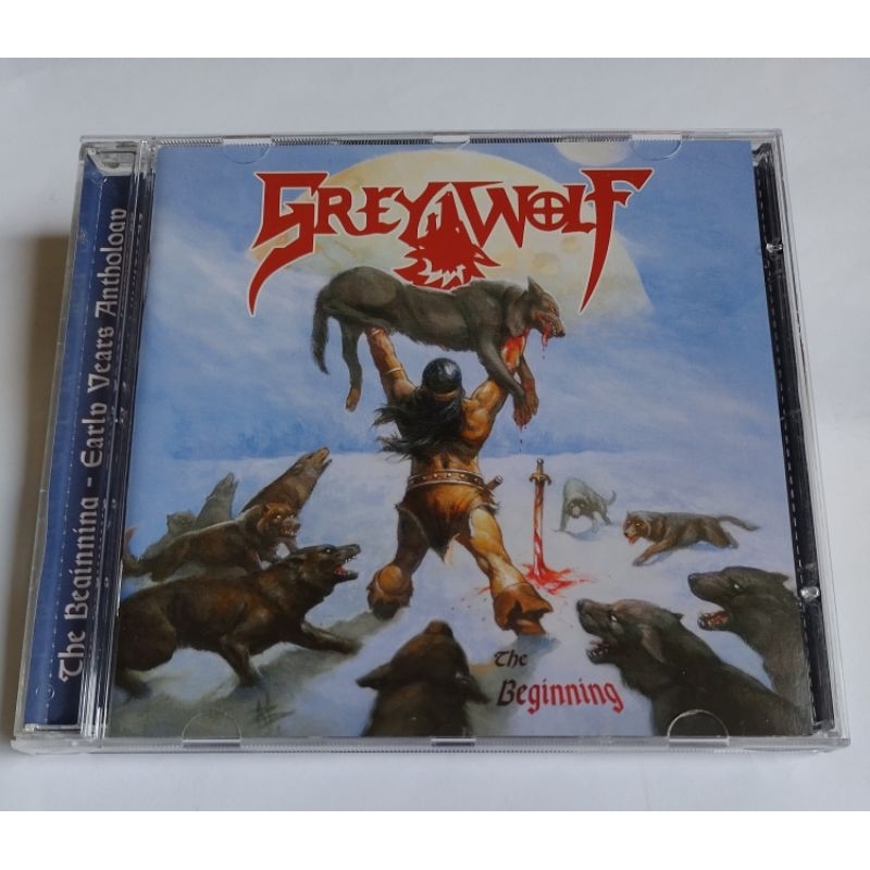 Grey Wolf - The Beginning CD ( Powerwolf Manowar Grave Digger Mercyful Fate )
