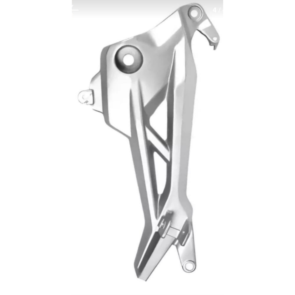 Bacalhau Suporte Pedaleira Honda CG Titan  fan Start 160 Lado Direito