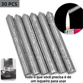 Kit 6/9/18/30 Peças Hastes De Solda, Bastões De Solda Derretem em Oferta na Shopee