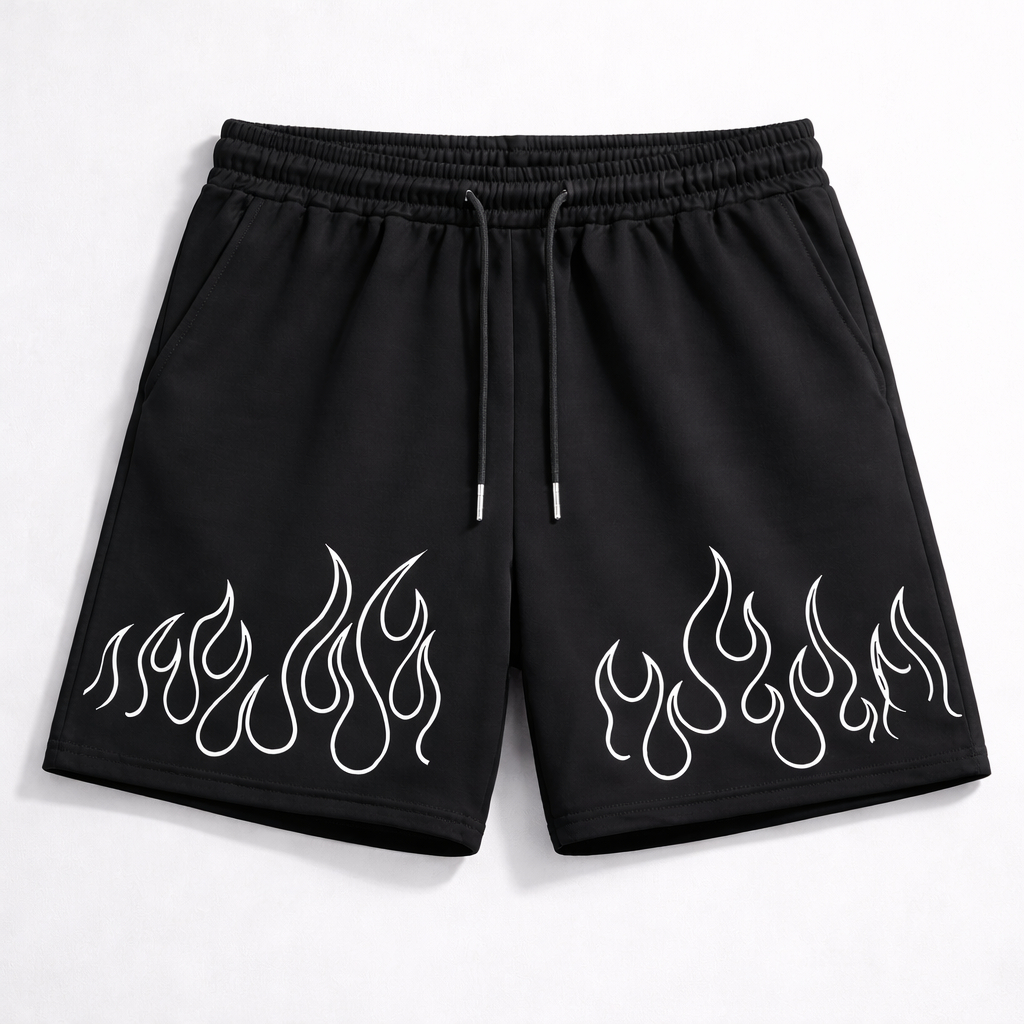Bermuda Moletom Streetwaer Short Lançamento Estampado Conforto Algodão Premium Envio Imediato