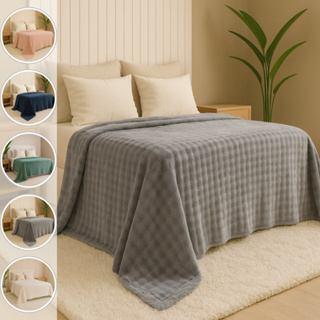 Manta Cobertor Microfibra Casal Queen King Antialérgica Macia Quentinha Conforto Habitat em Oferta na Shopee