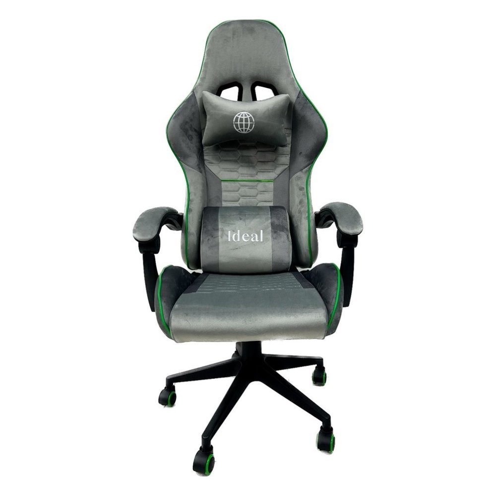 Cadeira Gamer Giratória Ergonômica Reclinável Veludo Ajuste Altura Escritório Setup Gamer — R$ 518,80 em Shopee