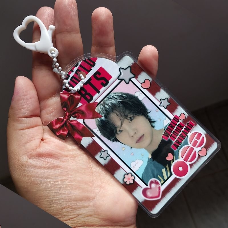 Chaveiro Decorativo Estilo BTS – Mosquetão Coração | Avulso ou Kit Colecionável K-pop