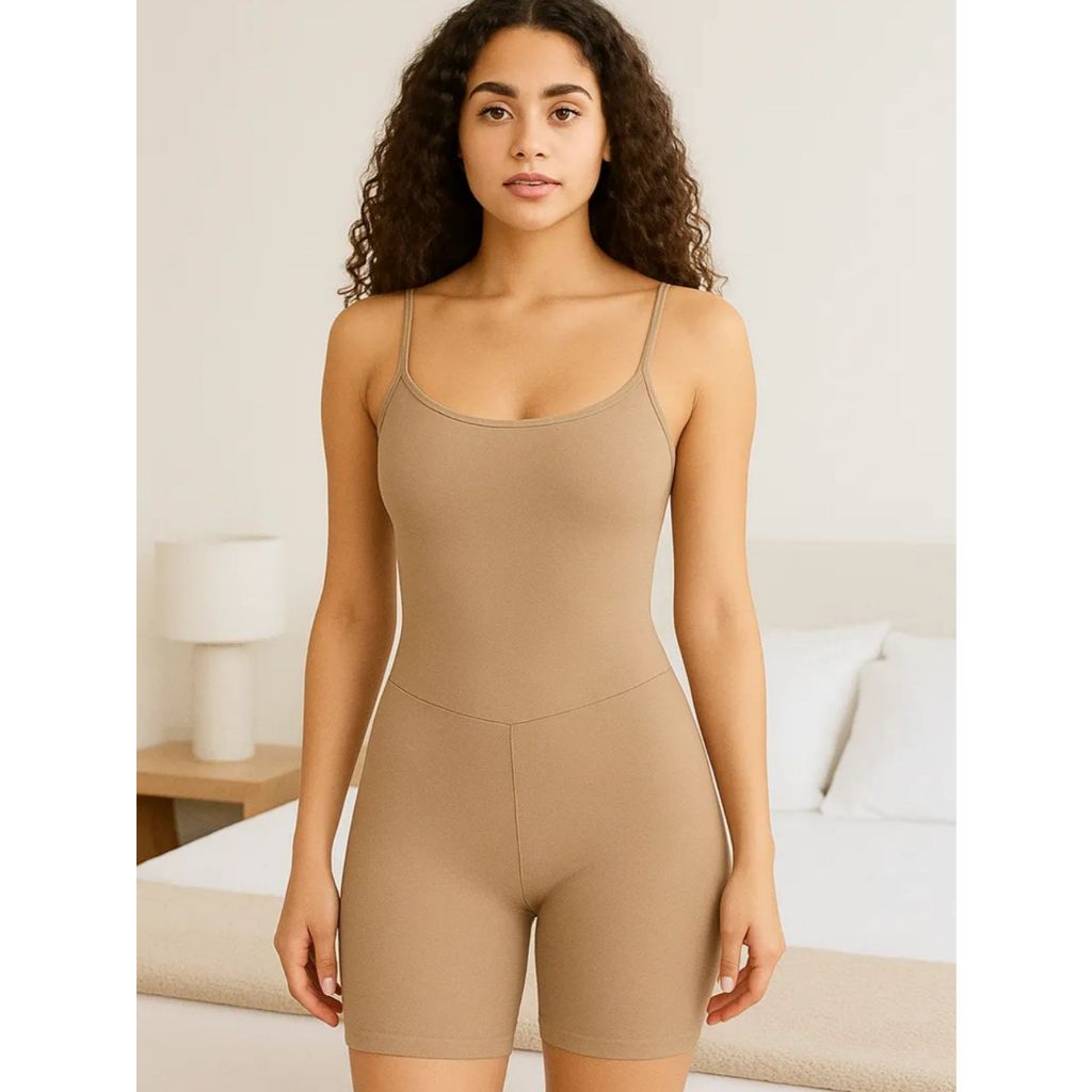 Macaquinho Segunda Pele Redutor de Medidas com Compressão Darita em Oferta na Shopee