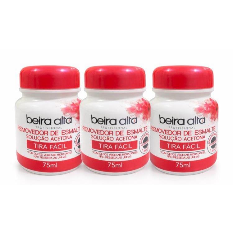 Removedor de esmaltes Tira fácil Beira alta 75ml