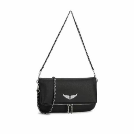 Bolsa Feminina De Ombro e Transversal em PU Tendência Diagonal Moda