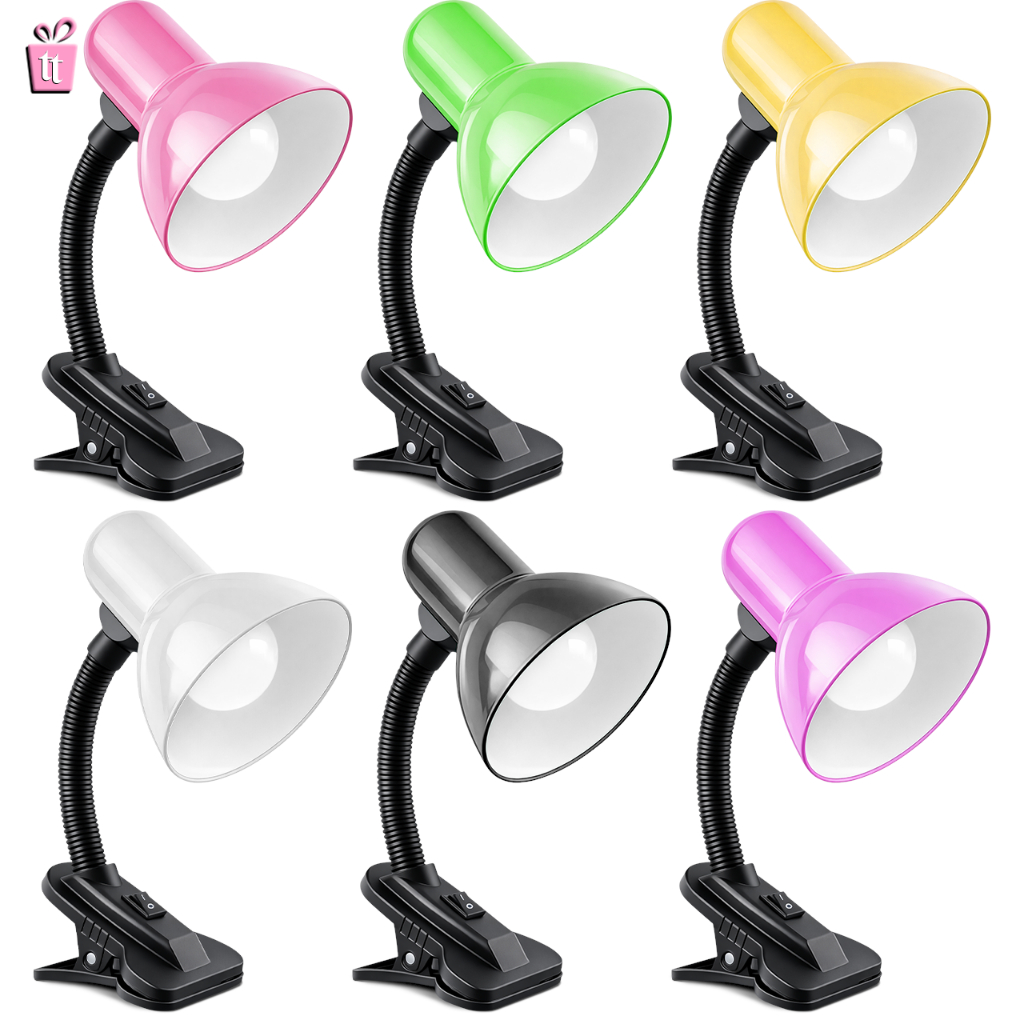 Luminaria De Mesa Com Garra Presilha Bivolt Para  Leitura Estante Quarto Maquiagem Manicure Self Cozinha