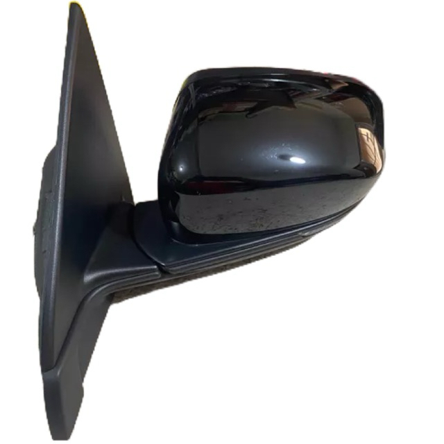 Retrovisor elétrico original Fiat Toro lado esquerdo 8 fios capa preta com cortesia
