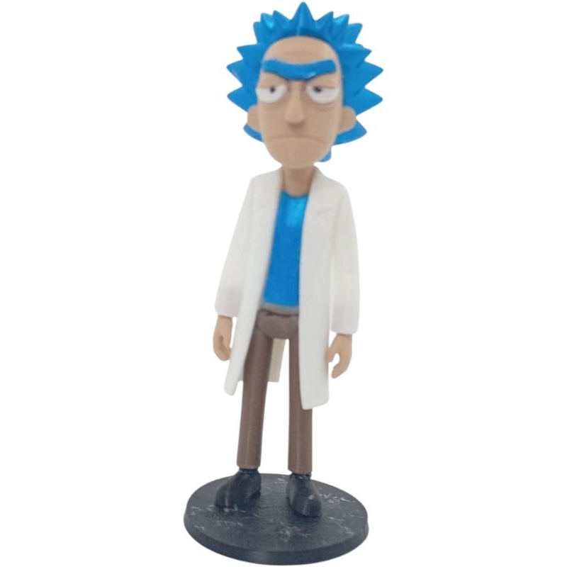 Miniatura Rick Sanchez Rick and Morty 3D Colecionável
