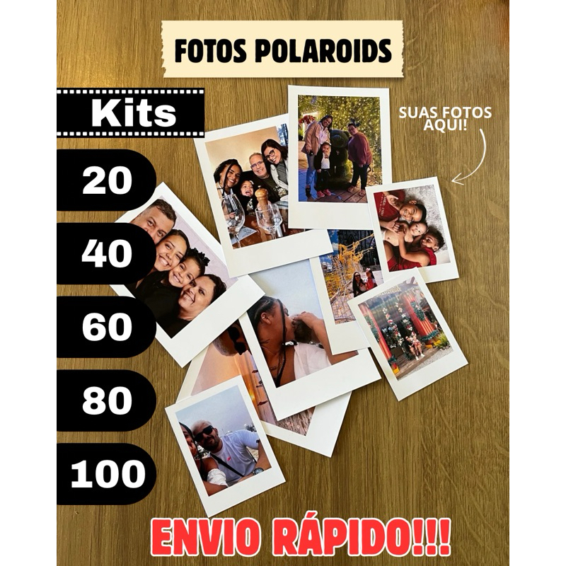 MINI FOTOS RETRÔ 7x10cm l Impressão de Fotos Personalizadas | Kits 10/20/40/60/70/80/100 unidades ENVIO RÁPIDO MINI FOTOS RETRÔ 7x10cm l Impressão de Fotos Personalizadas | Kits 10/20/40/60/70/80/100 unidades ENVIO RÁPIDO