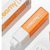 Sérum Facial Creamy Vitamina C Antioxidante  30g suavizador de rugas e sinais