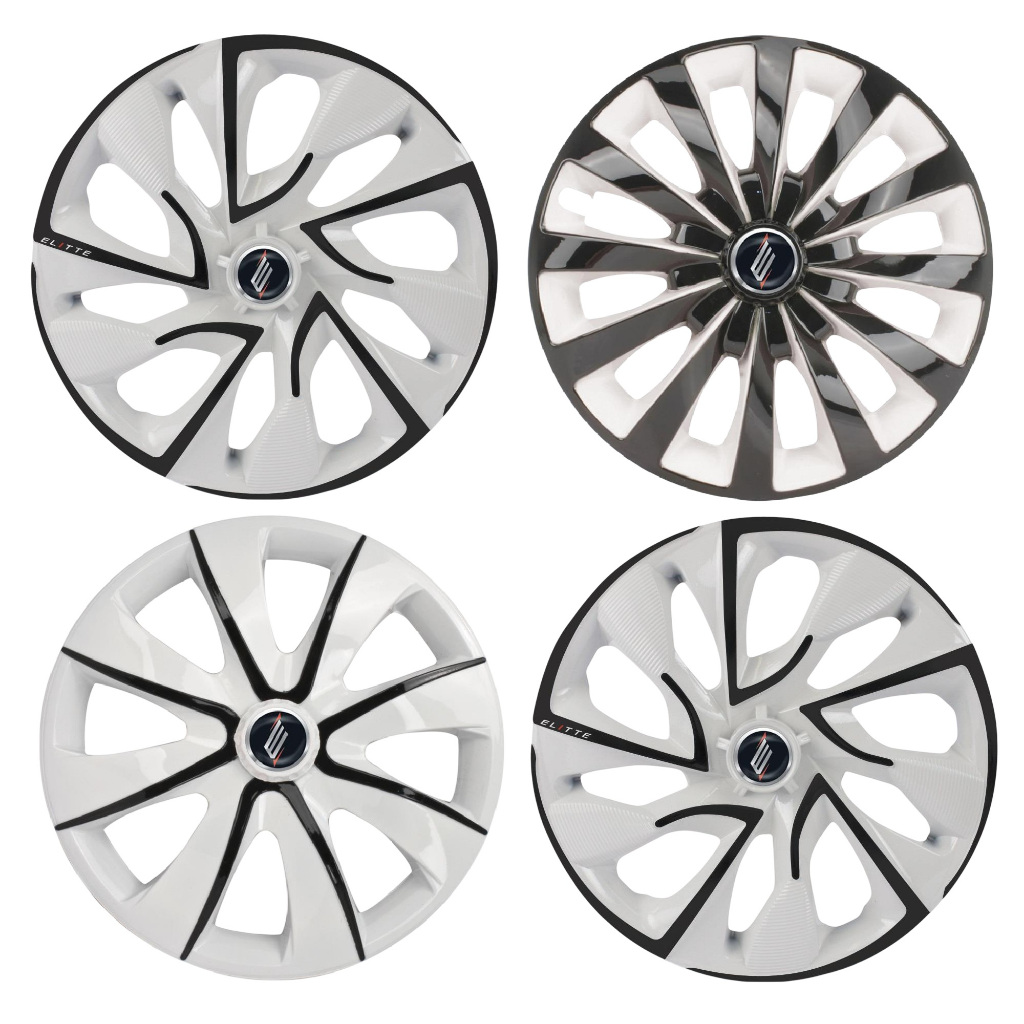 Calotas Esportiva BRANCA Aro 13/14 Fiat Chevrolet Volkswagen Ford Renault