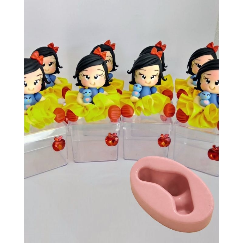 Molde de Silicone Universal Sentado P |corpo, boneca, resina, biscuit, chocolate, gesso, sabonete,  artesanato em geral