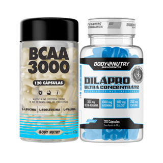 Kit 1x Bcaa 120 Cápsulas Body + 1x Dilapro 120c Body em Oferta na Shopee