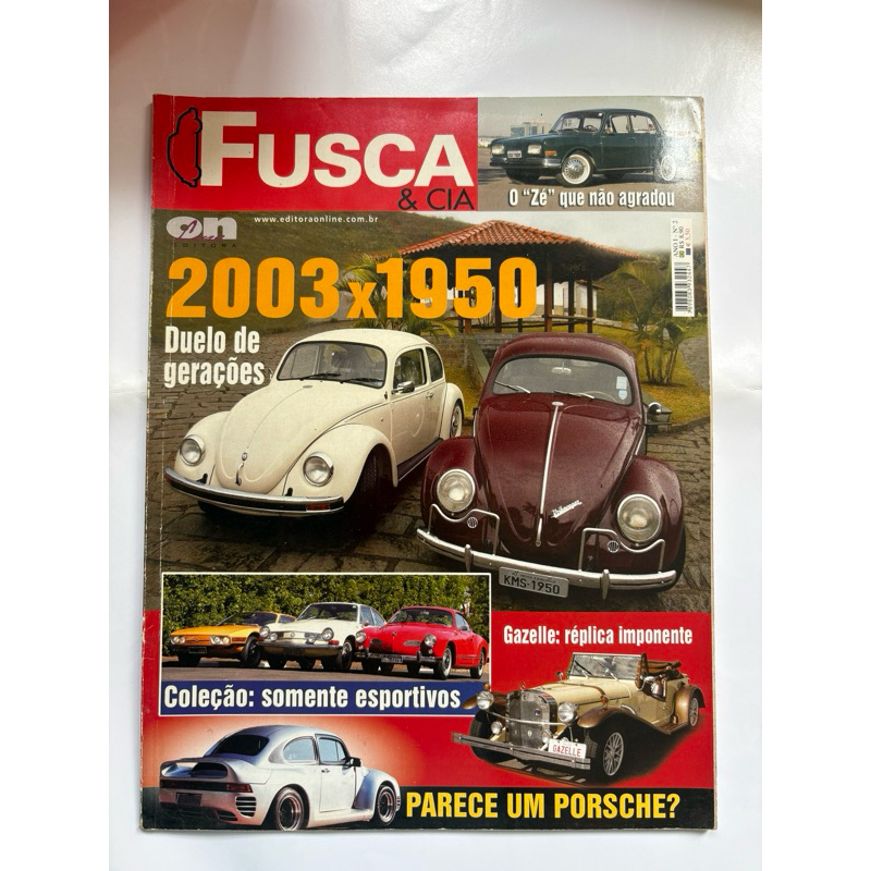 revista fusca & cia 2003x1950 ano 1 ed 02