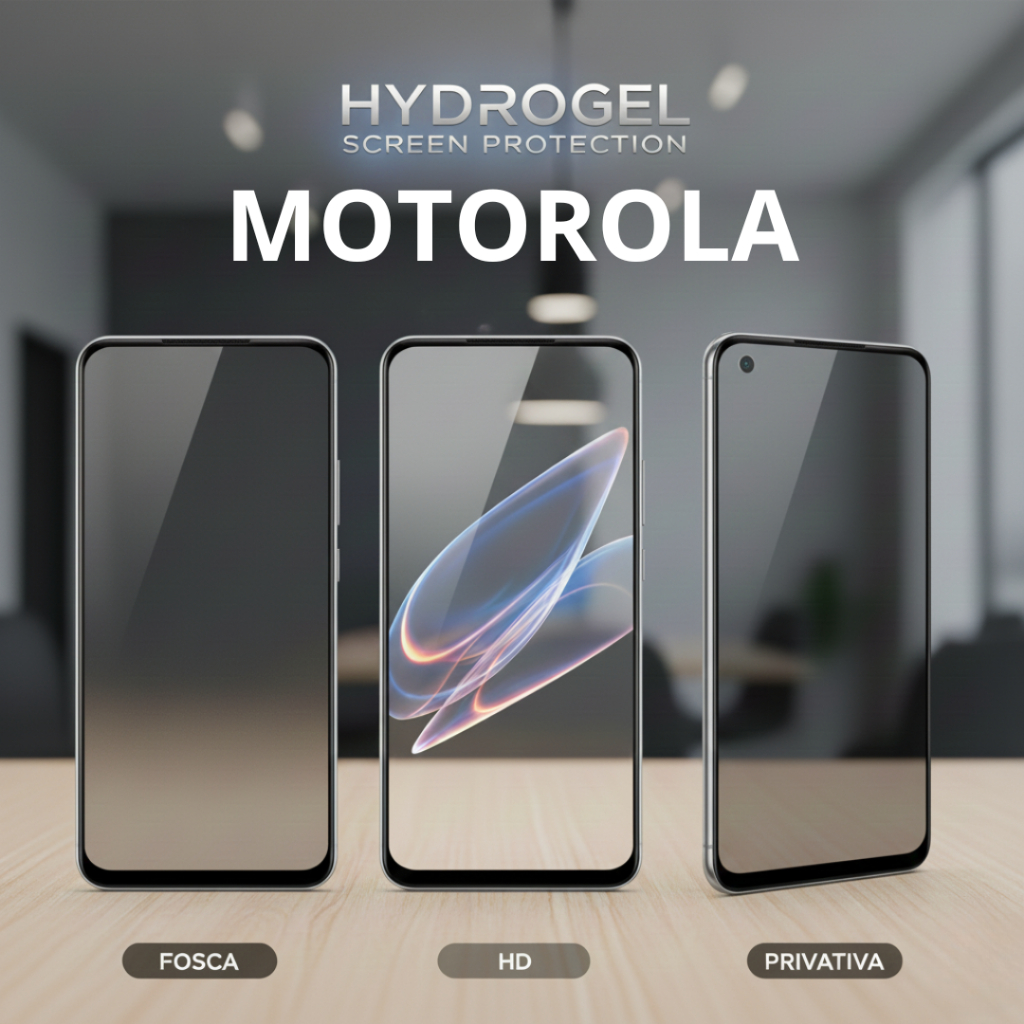 Película Hidrogel Motorola Edge 60 70 Pro Moto G86 G17 G77 Razr 60 HD Fosca Priv