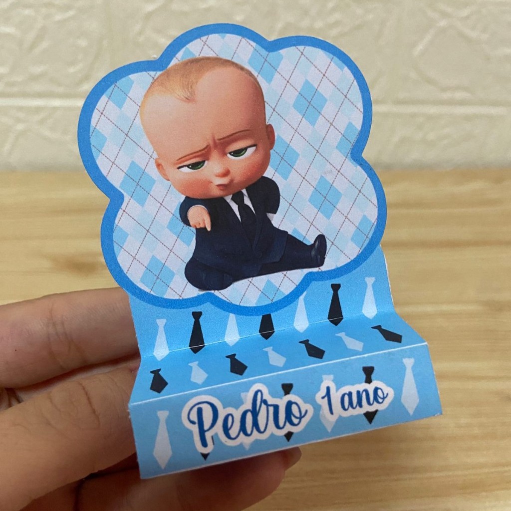 Lembrancinha Porta Bis Duplo Poderoso Chefinho (PEGUE E MONTE) - Festa Infantil - Personalizados - Só um bolinho