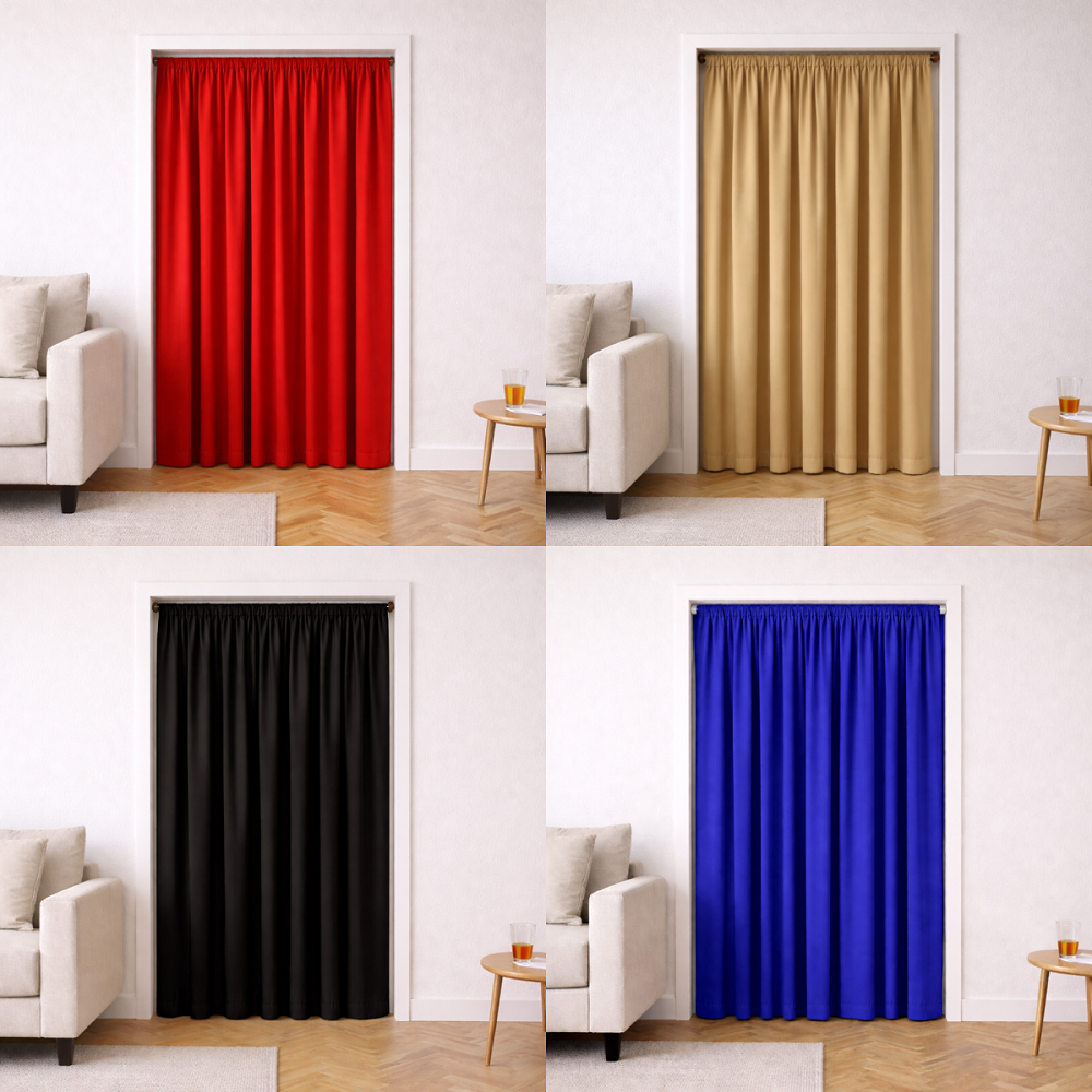 Cortina Porta Cortina de Porta De Quarto Sala Cozinha Cortina para Porta Separador de Ambiente