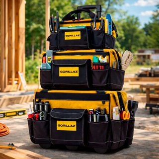 Kit 3 Bolsas Para Ferramentas Multiuso Eletricista Reforçada Carrinho Gorillaz em Oferta na Shopee