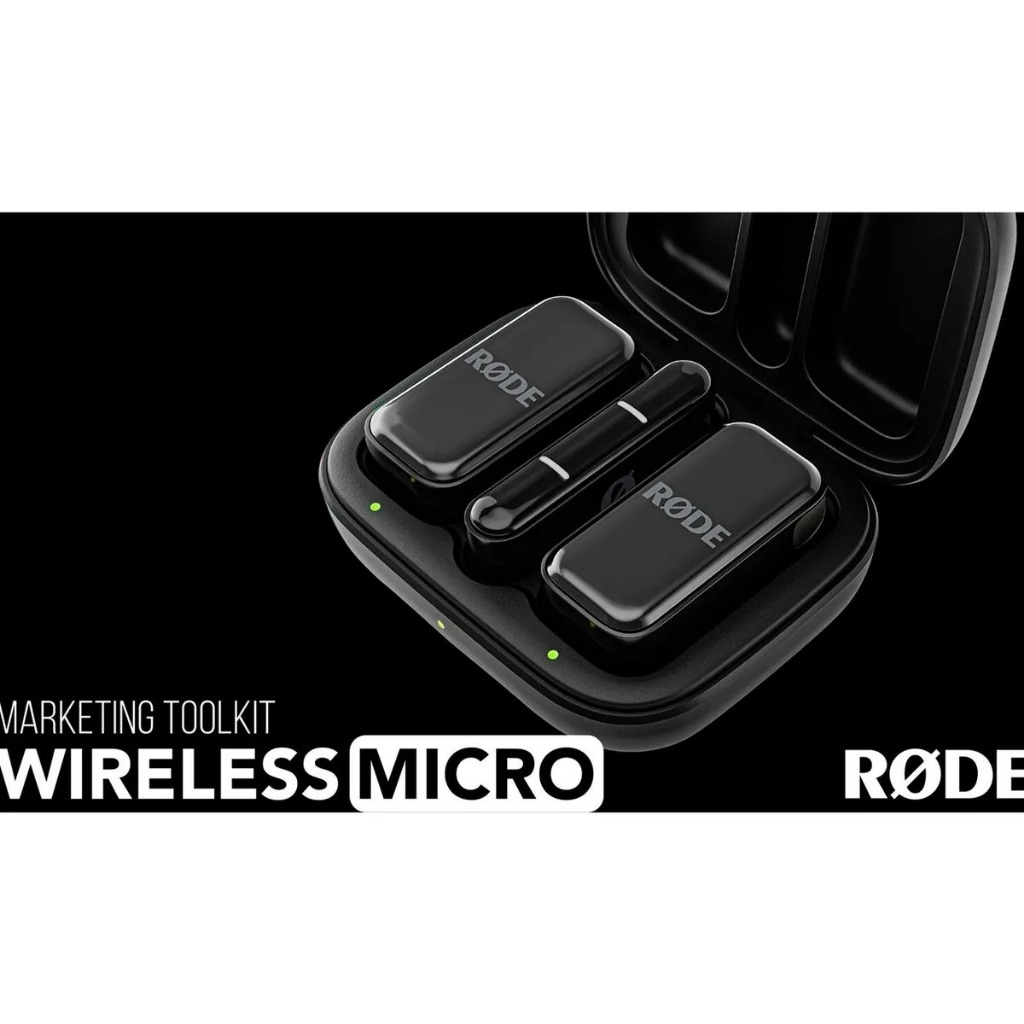Microfone Lapela Sem Fio Duplo Boya Link + Case Recarga