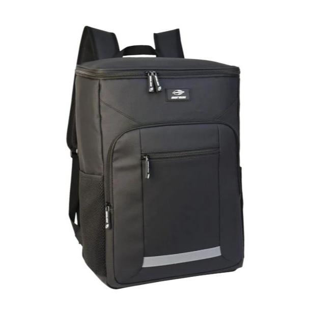 Mochila Cooler Térmica Bag Acampamento,Passeio Mormaii Original Preto Liso