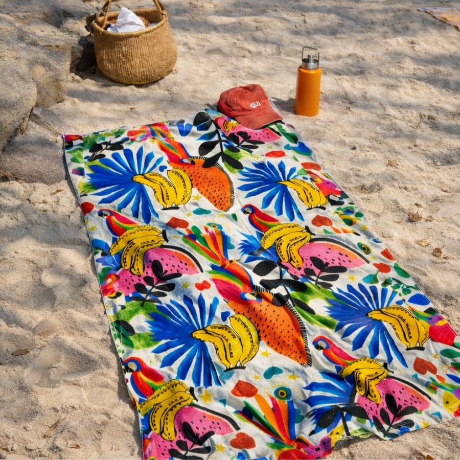 Canga Pareô Feminina Estampada Leve Saída de Praia