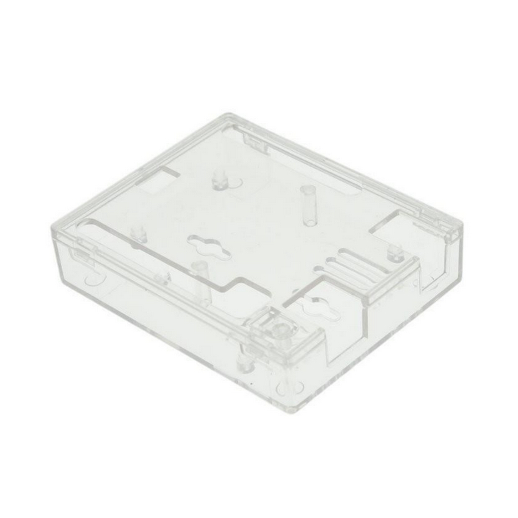 Case Para Arduino Uno Em Plástico Transparente
