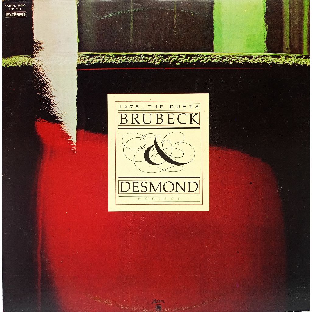 Lp Dave Brubeck And Paul Desmond - 1975 The Duets - Raridade