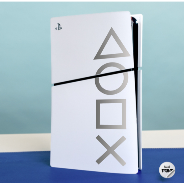 adesivo playstation 5 slim simbolo ps5 skin em Oferta na Shopee