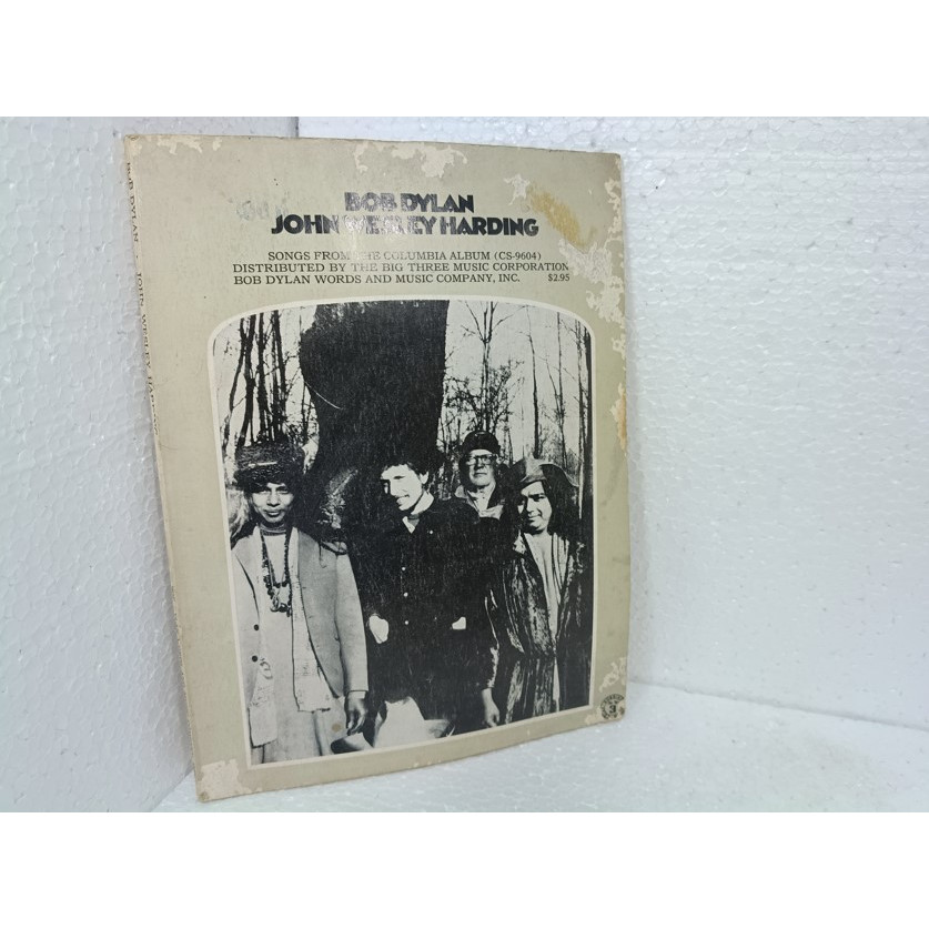 Partitura Bob Dylan John Wesley Harding (1968) Dwarf Music