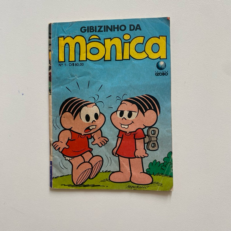 MINI GIBi - mini gibi “Gibizinho do Mônica” nº 1, Coleção Pocket - Anos 80/90 - Raro