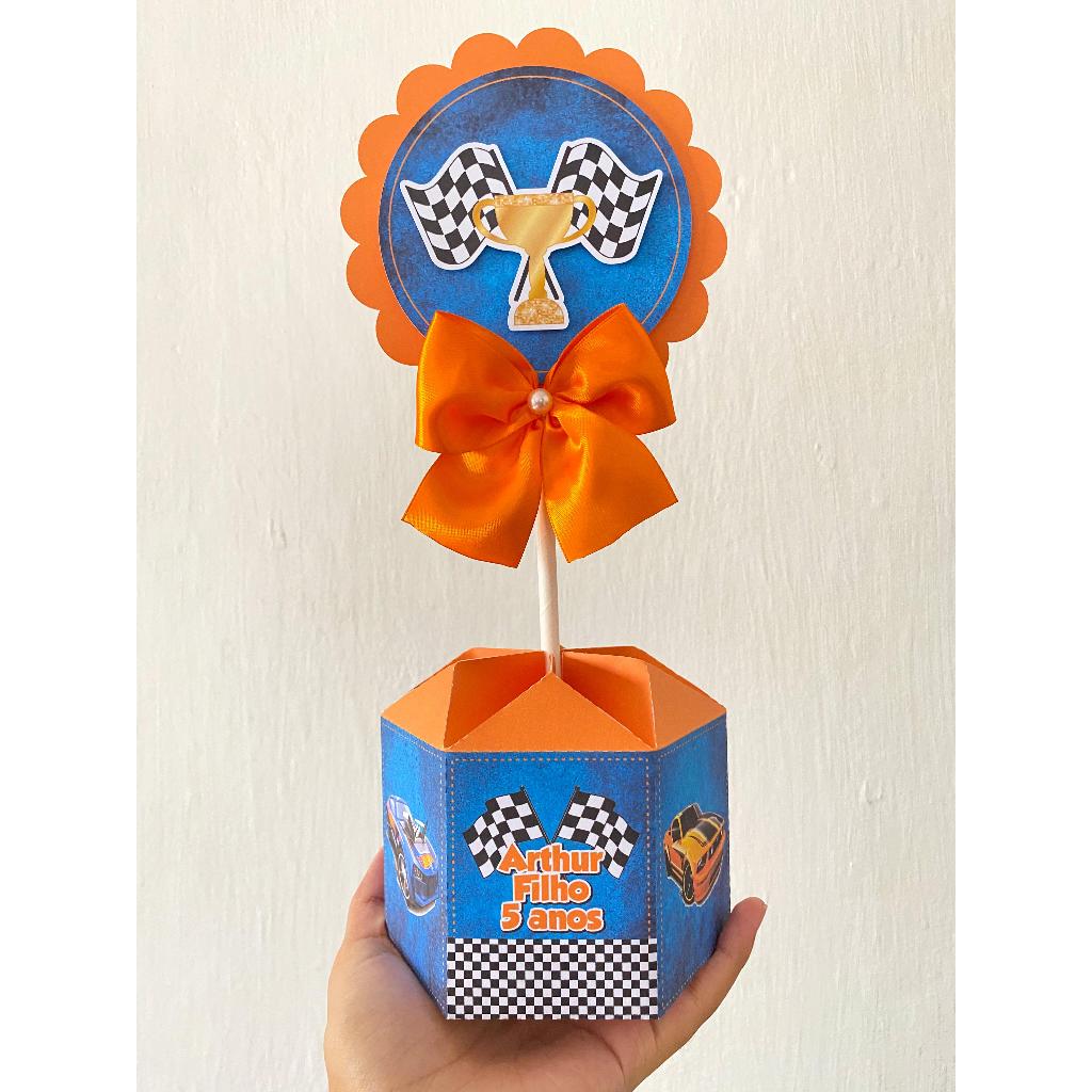 ENVIO RÁPIDO Centro de mesa Hotwheels | Cachepô | Arranjo de mesa | Lembrancinhas | Festa infantil