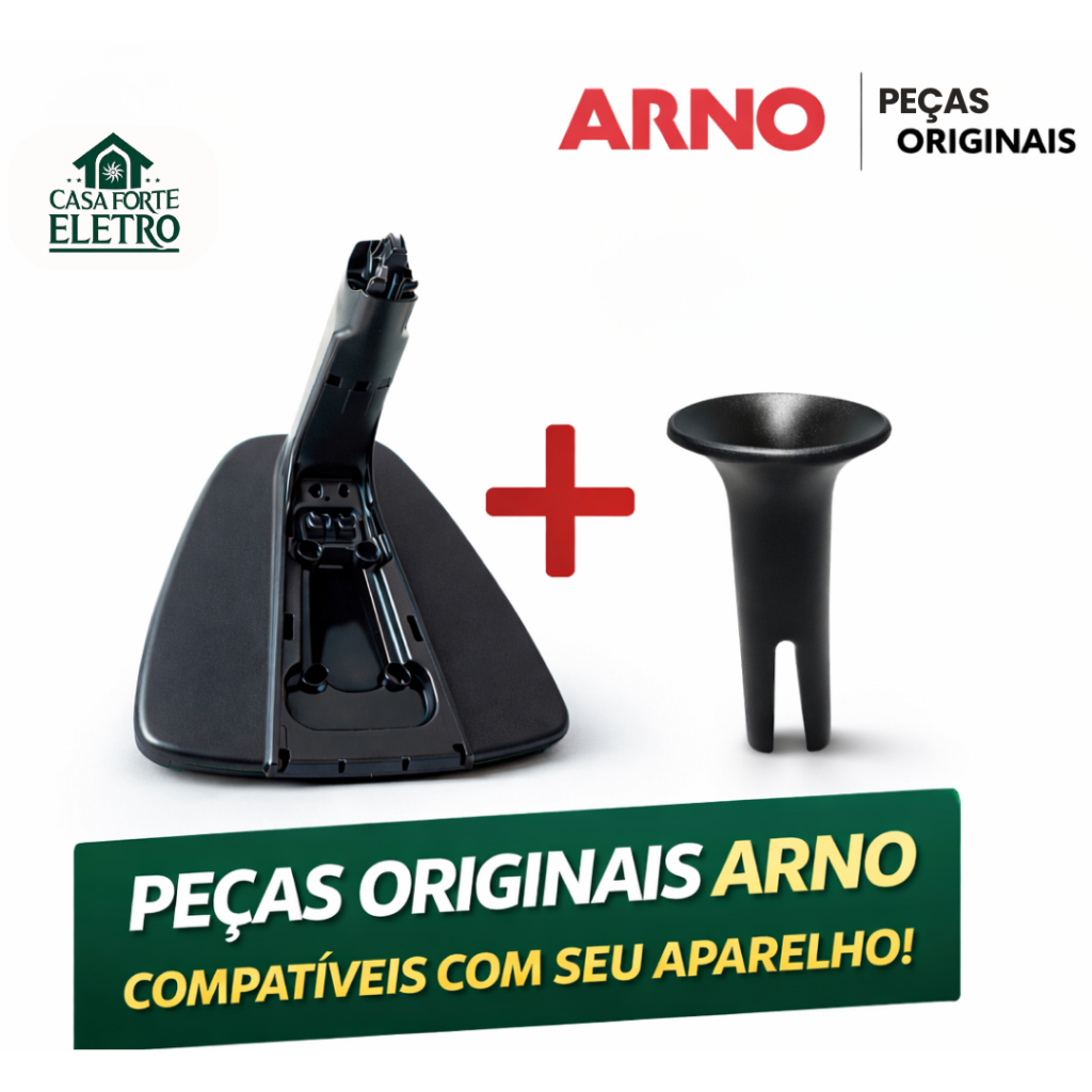 Base + Pino de Oscilação Original Arno Silence Force | Compatível VF40 VF41 VF49 VF55 VU40 e Mais | Original 127V/220V