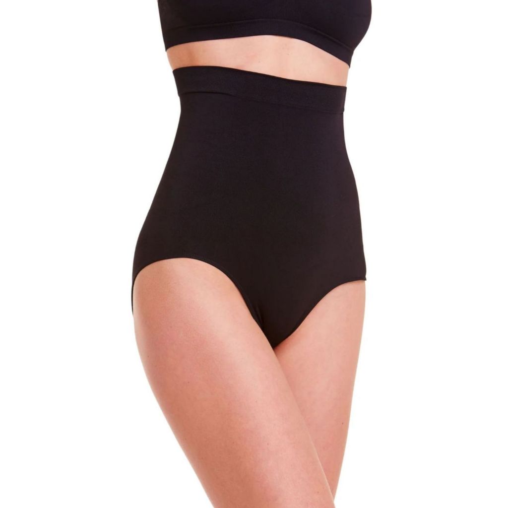 Calcinha Abdominal Modeladora Longa Super Macia Alta Sustentação Reduz Medidas Da Barriga Plié em Oferta na Shopee