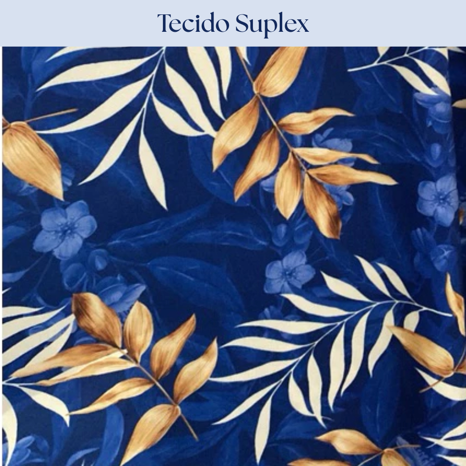 Tecido Suplex Estampado Digital | 1,60m Largura | 1 a 3 metros | Caimento Perfeito Fluido e Leve