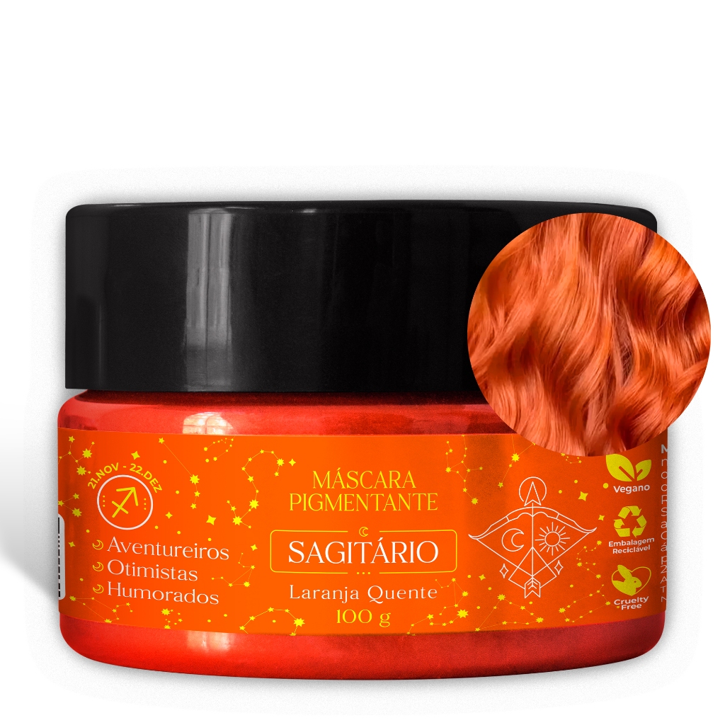 Imagem Máscara Pigmentante Signos Kamaleão Color - Sagitário - 100g