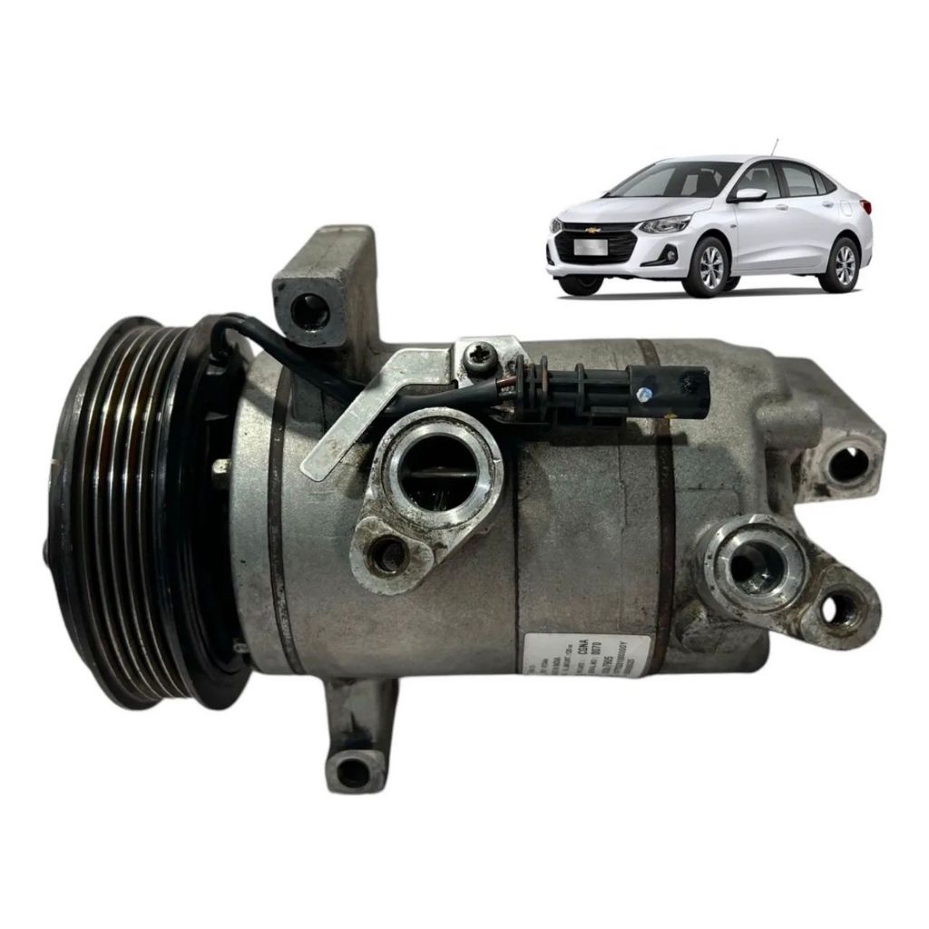 Compressor Onix Prisma Plus Turbo Tracker Spin Montana 1.0 3cc 2020 A 2025 Original GM