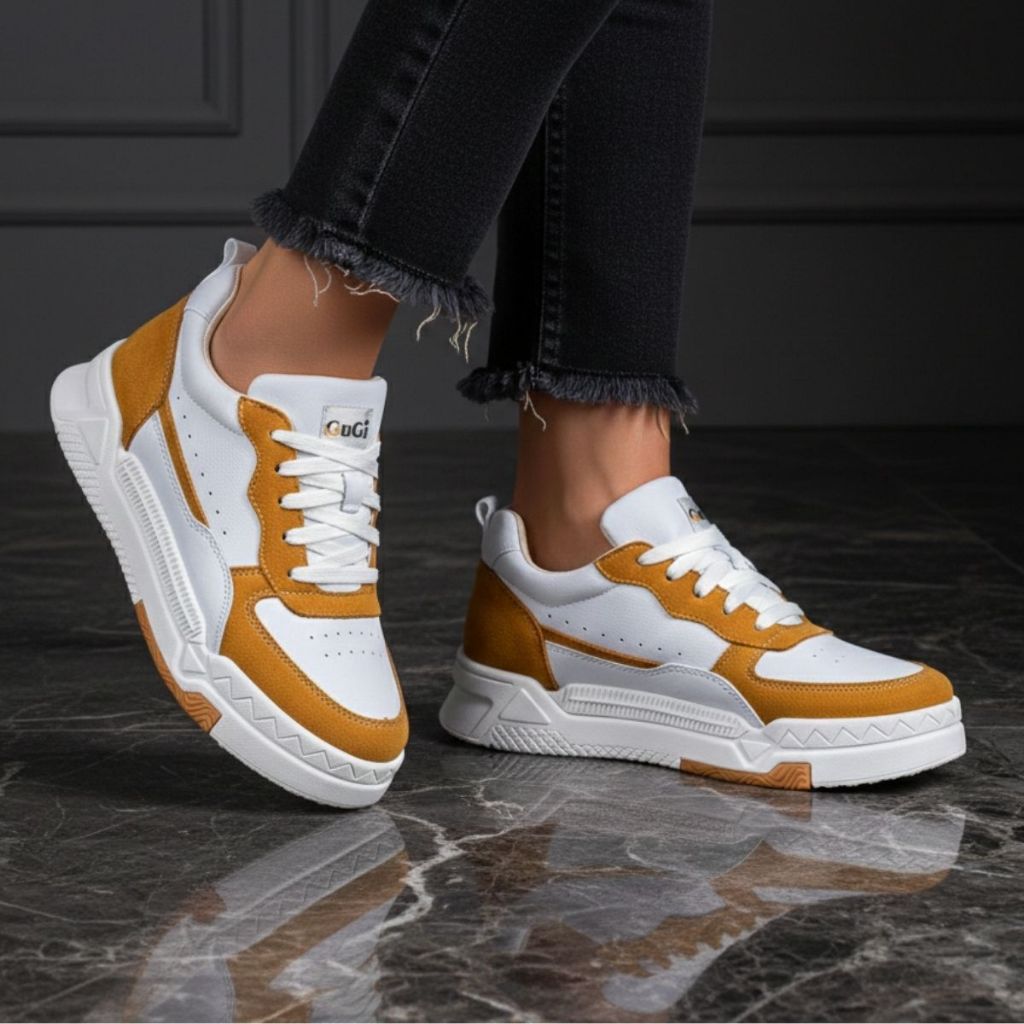 Tênis Streetwear Feminino Blogueira Jade Sneaker Confortável Estiloso e Versátil em Oferta na Shopee