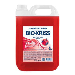 Sabonete Líquido Frutas Vermelhas Bio-kriss 5 litros em Oferta na Shopee