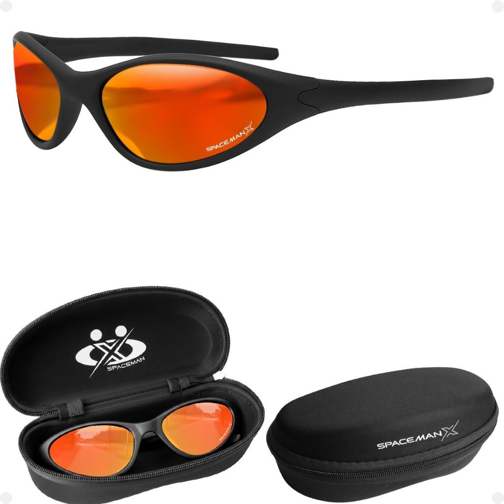 Óculos Masculino Proteção UV400 Esportivo Ciclismo Bike + Case Original Lente Espelhada